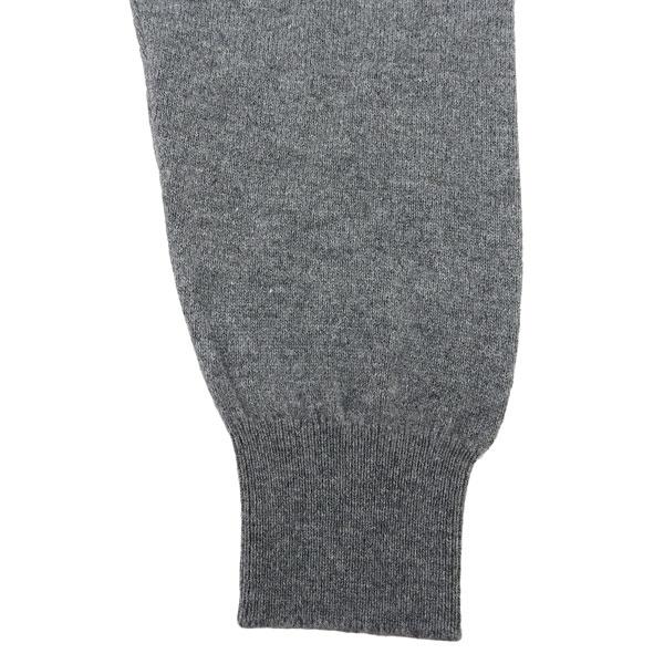 dunhill グレー クルーネックセーター dunhill（ダンヒル） 並行輸入品 ニット セーター Vネック メンズ S/M