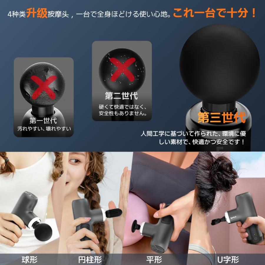 筋膜リリースガン【業界最新昇級 MINI筋膜ガン】Lihilis 筋膜リリースガン【業界最新昇級 MINI筋膜ガン】Lihilis