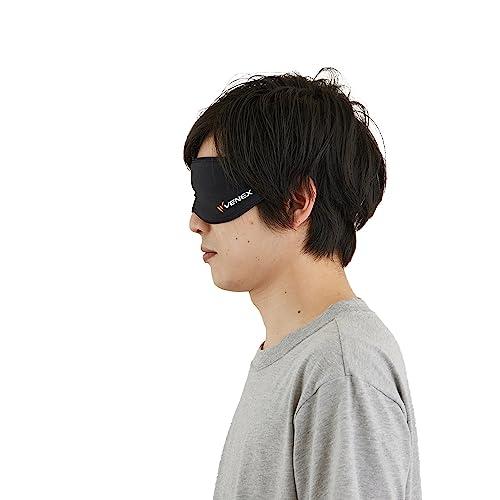 VENEX(ベネクス) リカバリーウェア アイマスク ブラック L-XL 周長53