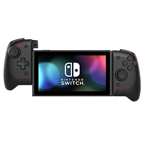 連射・連射ホールド機能搭載【任天堂ライセンス商品】グリップコントローラー for Nintendo Switch クリアブラック【Nintend_2