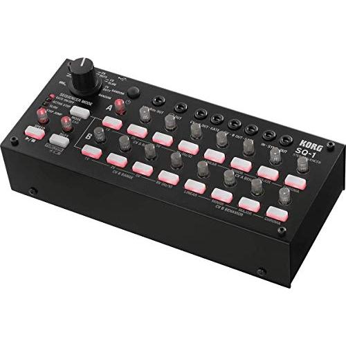 ステップシーケンサー SQ-1 あらゆる機器を接続し自在に操れる 豊富な接続端子 コンパクト 電池/USBバスパワー駆動 変換ケーブル 【高】