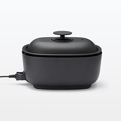 無印良品 深型ホットプレート 黒 MJ-HPFK1 44821893 : 39way-2nd