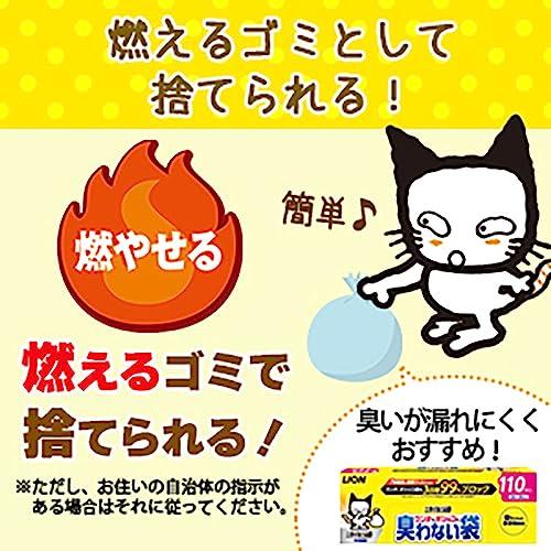 ライオン ニオイをとる砂 猫砂 紙タイプ 7歳以上猫用 7L×7袋 ケース販売 LIONPETの画像