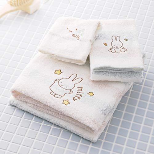 nishikawa【西川】 ミッフィータオル ギフトセット 31×38×6cm 洗える 綿100% オーガニックコットン オーガニックミッフィー_1