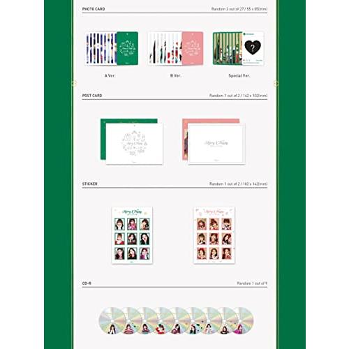 Twice 1stアルバム リパッケージ - Merry & Happy (ランダムバージョン