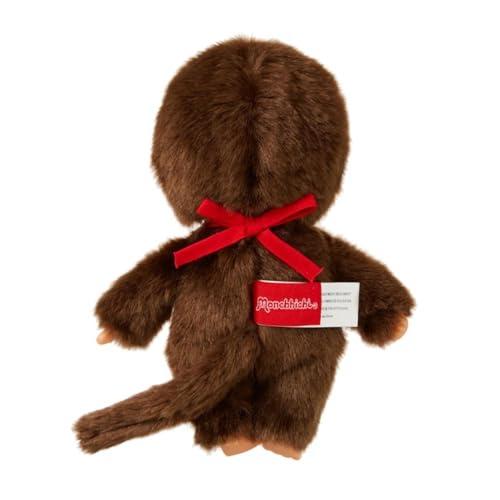 【新品】Monchhichi ぬいぐるみ 茶色　男の子M セキグチ セキグチ(Sekiguchi) モンチッチ プレミアムスタンダード S ブラウン