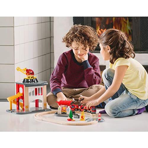 BRIO WORLD ファイヤーレスキューセット 33815 : 39way-2nd - 通販