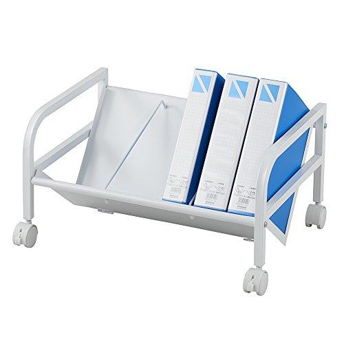 ナカバヤシ ファイルワゴン 1段 ホワイト 92675_1
