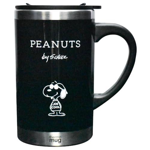 大西賢製販 ピーナッツ スリム サーモマグ JOE COOL ブラック PH-2811
