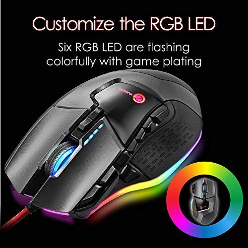 エレコム ゲーミングマウス 13ボタン プログラム可能 RGB対応 ハード