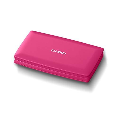 カシオ カラフル電卓 ビビッドピンク 10桁 折りたたみ手帳タイプ SL