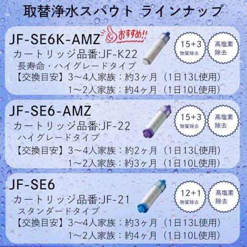 LIXIL(リクシル) INAX 取替浄水スパウト JF-SE6 : 39way-2nd - 通販 
