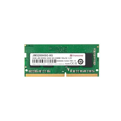 トランセンドジャパン Transcend ノートPC用メモリ PC4-25600 (DDR4-3200) 8GB 1.2V 260pin SO-D