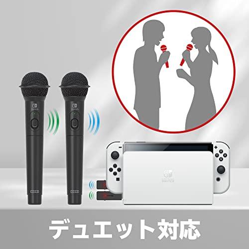 ホリ 【任天堂ライセンス商品】ワイヤレスカラオケマイク for Nintendo