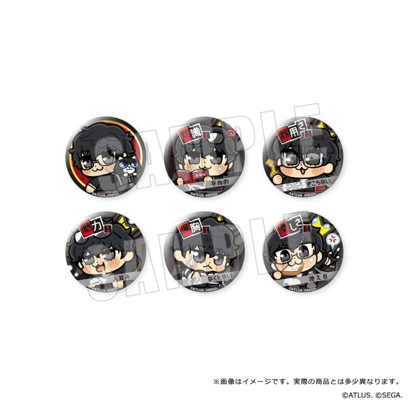 グッズ】 ペルソナ5 ザ・ロイヤル 主人公×ぶくぶ カンバッジ Vol.1