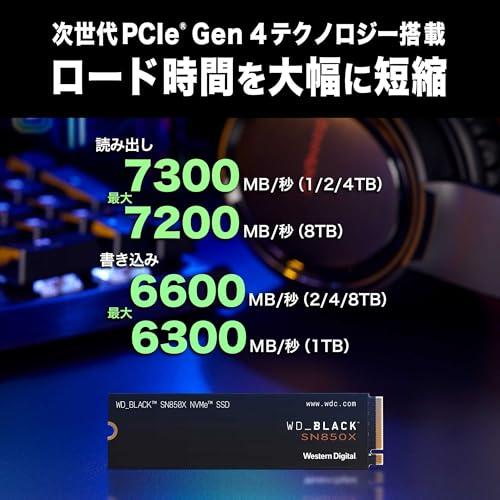 Western Digital ウエスタンデジタル WD BLACK M.2 SSD 内蔵 1TB NVMe