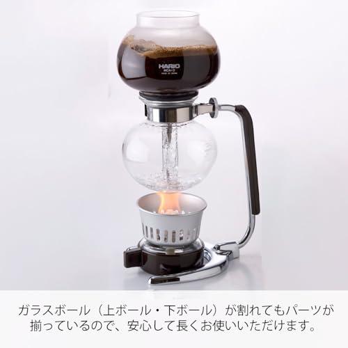 HARIO(ハリオ) コーヒーサイフォン モカ 3杯用 日本製 プレゼント