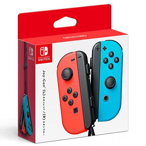 任天堂純正品】Joy-Con (L) ネオンレッド/ (R) ネオンブルー : 39way
