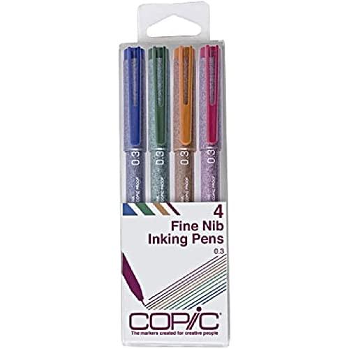 コピック(COPIC) CopicToo コピック マルチライナー 4本組 カラーセット の商品画像