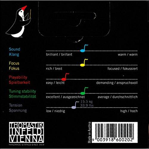 Dominant ドミナント 1/16バイオリン弦セット : 39way-2nd - 通販
