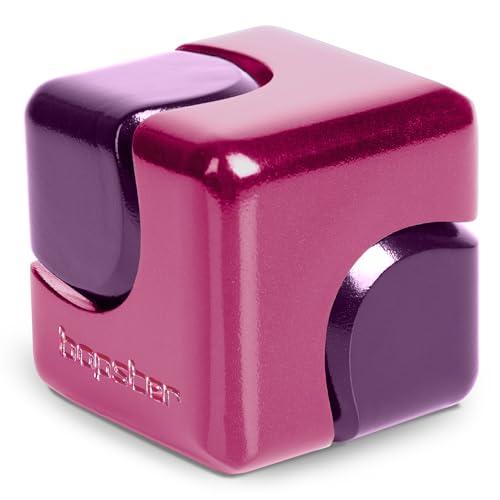 石川玩具 ハンドスピナー CUBE SPINNER ピンクパープル : 39way-2nd