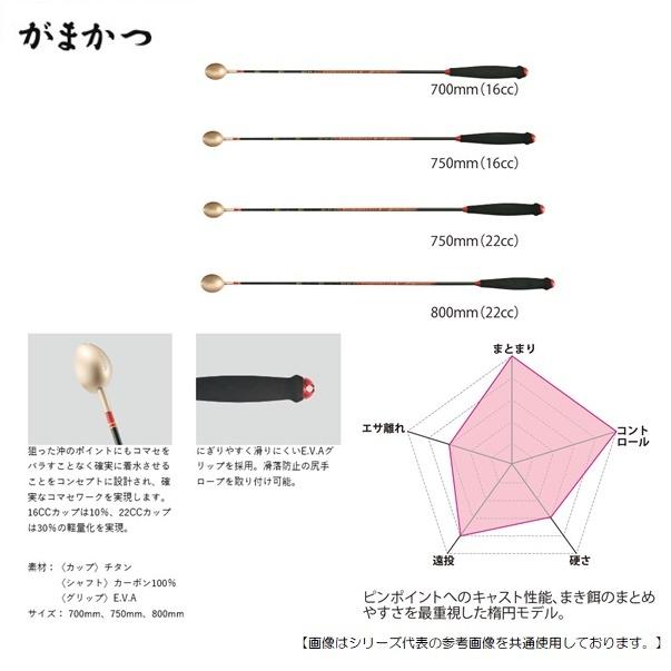 がまかつ まきーなファインスペシャル2楕円 GM839 800 22cc [用品3 