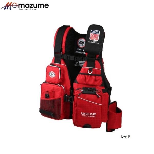 オレンジブルー マズメ ＭＺＸ タイドマニアライフジャケット レッド