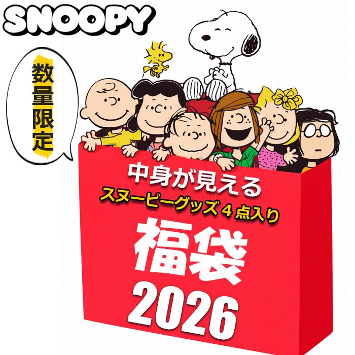 SNOOPY（スヌーピー） グッズ 2026 福袋 中身が見える レディース