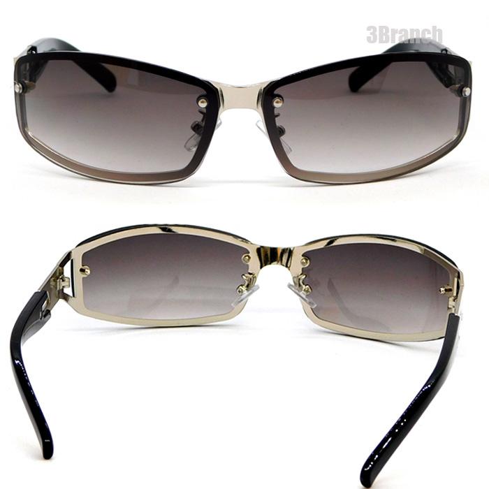 サングラス メンズ メタルフレーム おしゃれ UVカット 紫外線対策 伊達メガネ オラオラ系 ファッション |  | 08