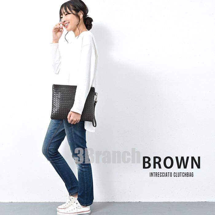 クラッチバッグ 編み込み メンズ レディース イントレチャート セカンドバッグ ストラップ付き 結婚式 バッグ 格子編み 合皮 男女兼用 おしゃれ |  | 05