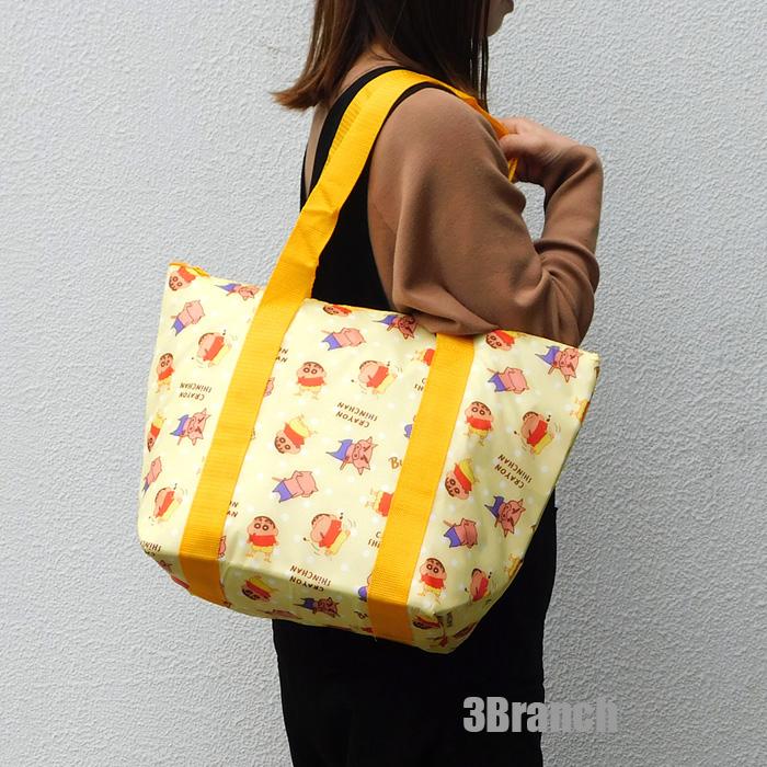 クレヨンしんちゃん グッズ 大容量 保冷 トートバッグ レディース 保冷 