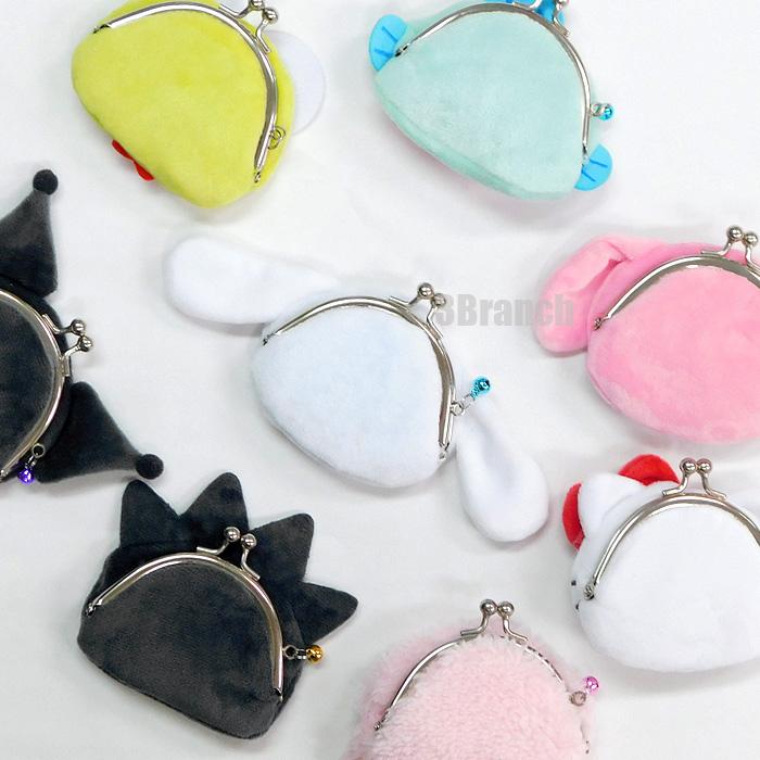 サンリオ キャラがま がま口 財布 レディース キッズ 小銭入れ コインケース がま口財布 ハローキティ バッドばつ丸 クロミ ハンギョドン マイメロディ | sanrio | 09