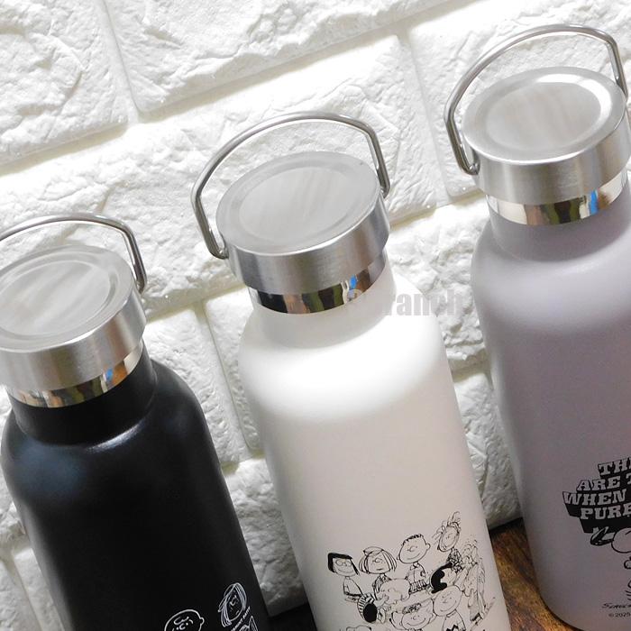 SNOOPY スヌーピー ステンレスボトル 500ml 水筒 保冷 保温 直飲み