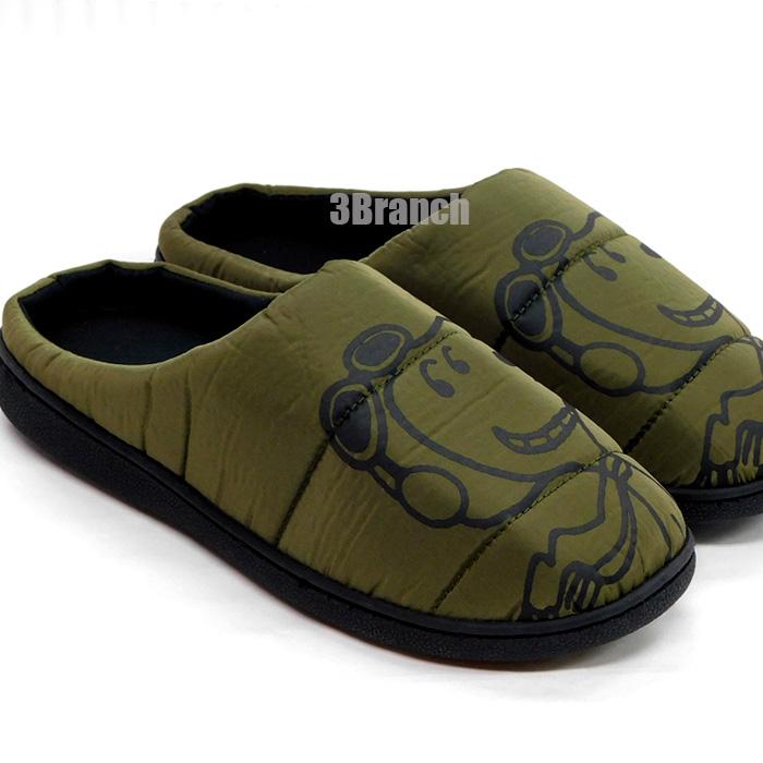 スヌーピー あったか ダウン風 スリッポン レディース かかとなし サンダル 軽量 シューズ スニーカー 靴 冬 アウトドア キャンプ 冬用サンダル SNOOPY グッズ | SNOOPY | 05