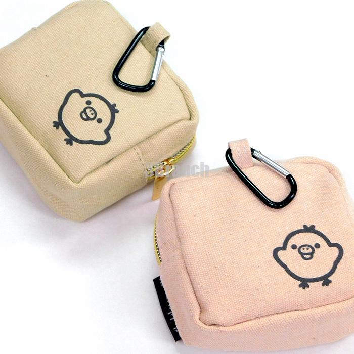 サンエックス　ポーチ　バック　レトロ San-X（サンエックス） リラックマ ポーチ コリラックマ カラビナ付き