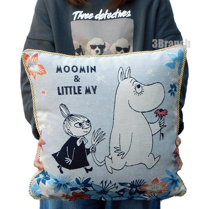 MOOMIN（ムーミン） グッズ ゴブラン織りクッション 2 スクエア