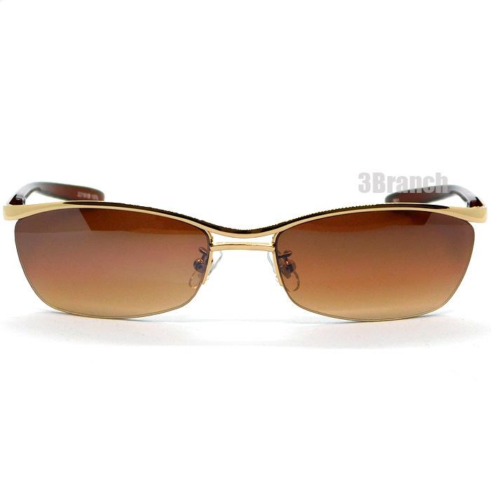 サングラス メンズ UVカット ハーフリム型 オラオラ系 チョイワル系 悪顔 伊達メガネ 金融系 アニキ Vシネマ 悪羅悪羅 ブラウンハーフ |  | 01