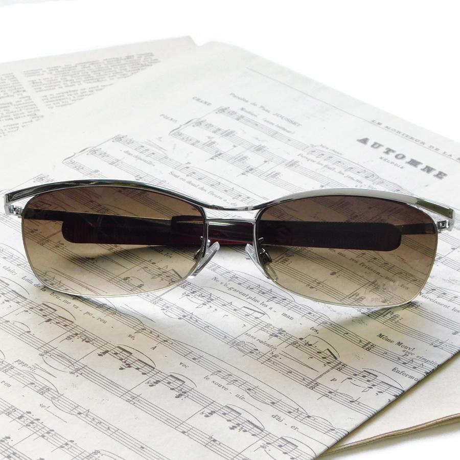 サングラス メンズ UVカット ハーフリム型 オラオラ系 チョイワル系 悪顔 強面 伊達メガネ 金融系 悪羅悪羅 ドライブ 運転 ブラウンハーフ |  | 01