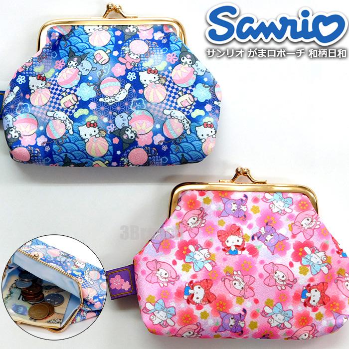キティ　コインケース　小銭入れ　がま口　ポーチ　ネックストラップ　財布　レトロ 楽天市場】mimi POCHI HELLO KITTY キティちゃん がま口
