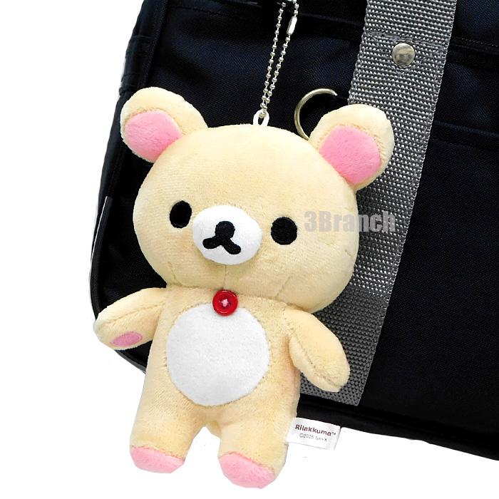 コリラックマ ぬいぐるみ（ローゼット／チェックバッグスタイル） San-X（サンエックス） コリラックマ マスコットポーチ キッズ