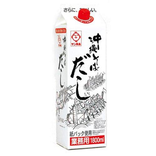 サン食品 沖縄そばだし 1.8L | 