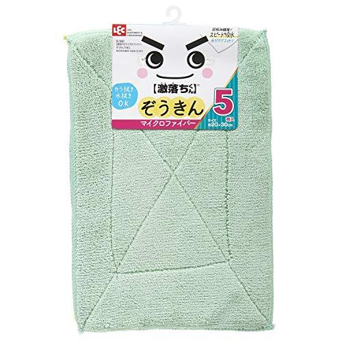 レック 激落ち マイクロファイバー ぞうきん 5枚入 | 