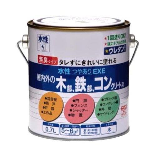ニッペ 水性つやありEXE 0.7L ホワイト
