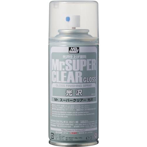 GSIクレオス Mr.スーパークリアー スプレー 光沢 170ml ホビー用仕上材 B513 | 