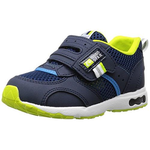 キャロット スニーカー 運動靴 2E/3E 幅広 14~21cm 0.5cm有 キッズ 男の子 女の子 CR C21462175 3Eネイビー | 
