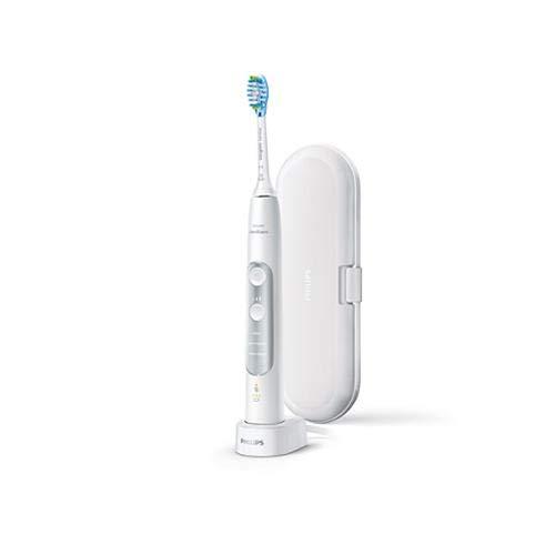 フィリップス 電動歯ブラシ（シルバー）PHILIPS sonicare ソニッケアー エキスパートクリーン 7300 HX9617/03 | 