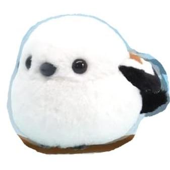 アミューズ ふくふくシマエナガ まねっこパタパタ 全長15cm 703399 | 