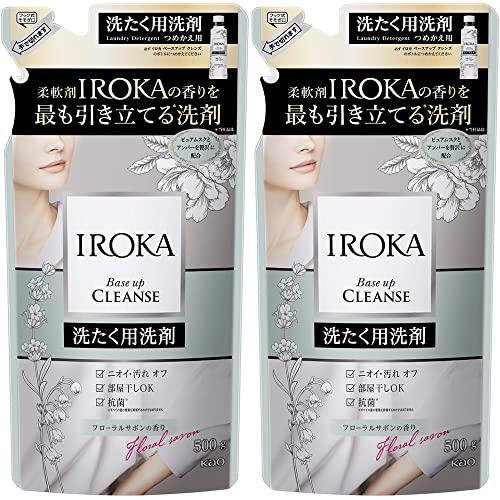 まとめ買いフレアフレグランス IROKA べースアップクレンズ 詰替用 500g×2個 | 