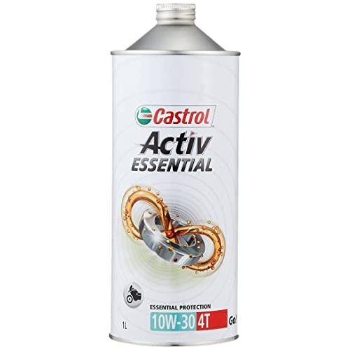 カストロール エンジンオイル Activ ESSENTIAL 4T 10W-30 1L (旧 Go! 4T 10W-30 1L) 二輪車4サイクル