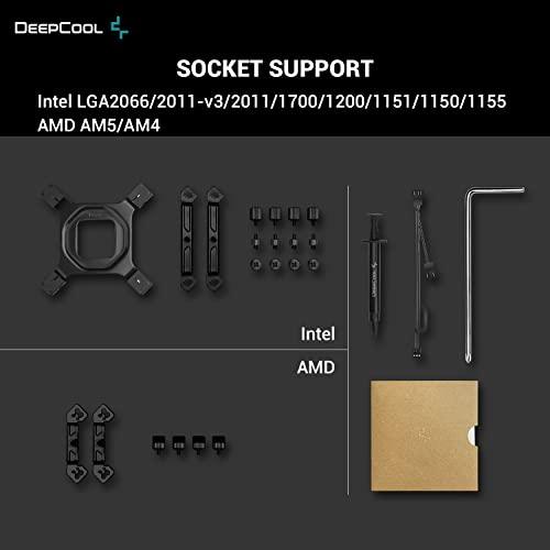 DeepCool AK620 ZERO DARK 高性能 CPU クーラー、デュアルタワー設計、2x 120mm フルイド ダイナミック ベアリ｜3c-online｜06